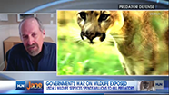 Photo from CNN interview on USDA war on wildlife
